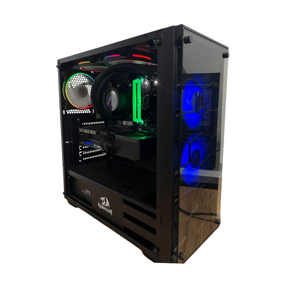 Computador AMD Ryzen 7 5700x3D, 16 GB DDR4, 1TB Nvme, RTX 3060 TI Aorus - Usado