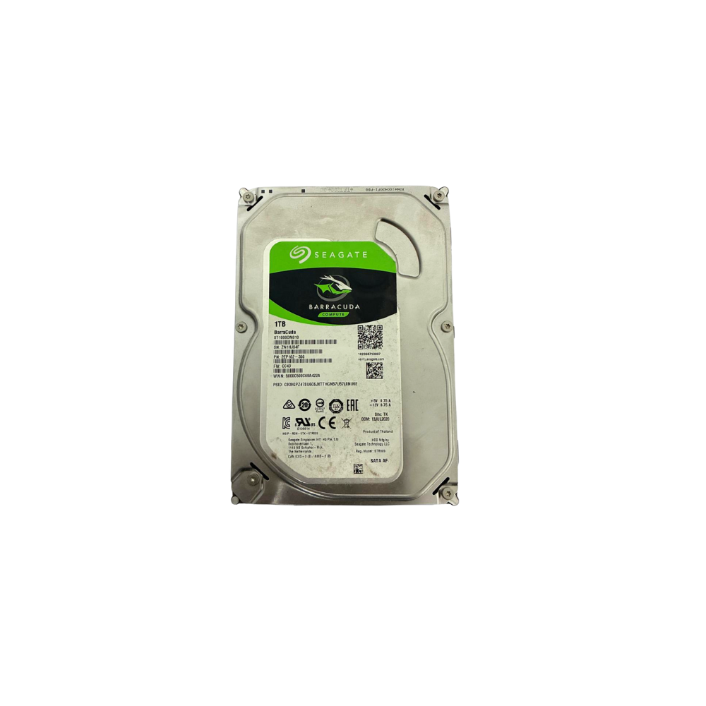 HD 1TB Seagate Barracuda, SATA, 64MB, 7200RPM - Usado usado