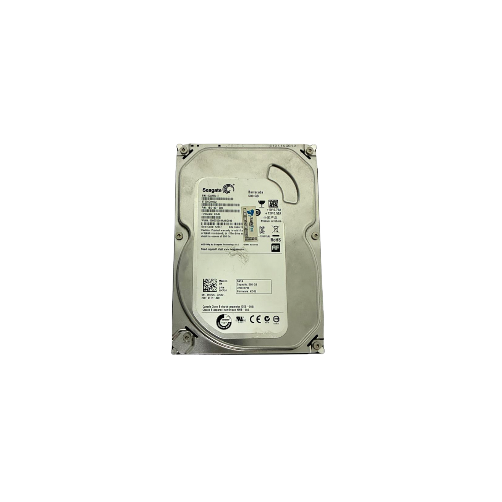 HD 500GB Seagate, SATA, 16MB, 7200RPM - Usado usado