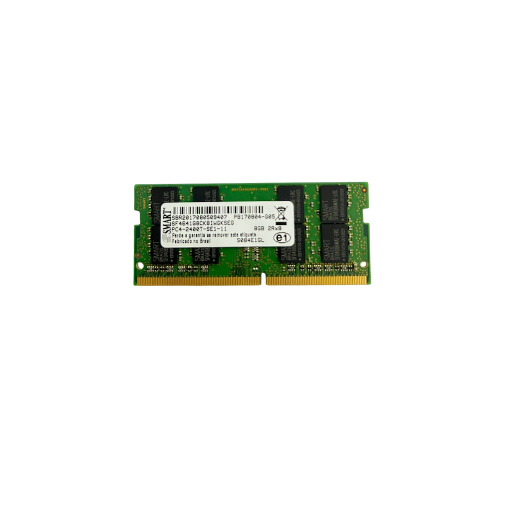 Memória Ram para Notebook 8GB DDR4 2666MHz Smart, Original Notebooks Lenovo - Seminova usado