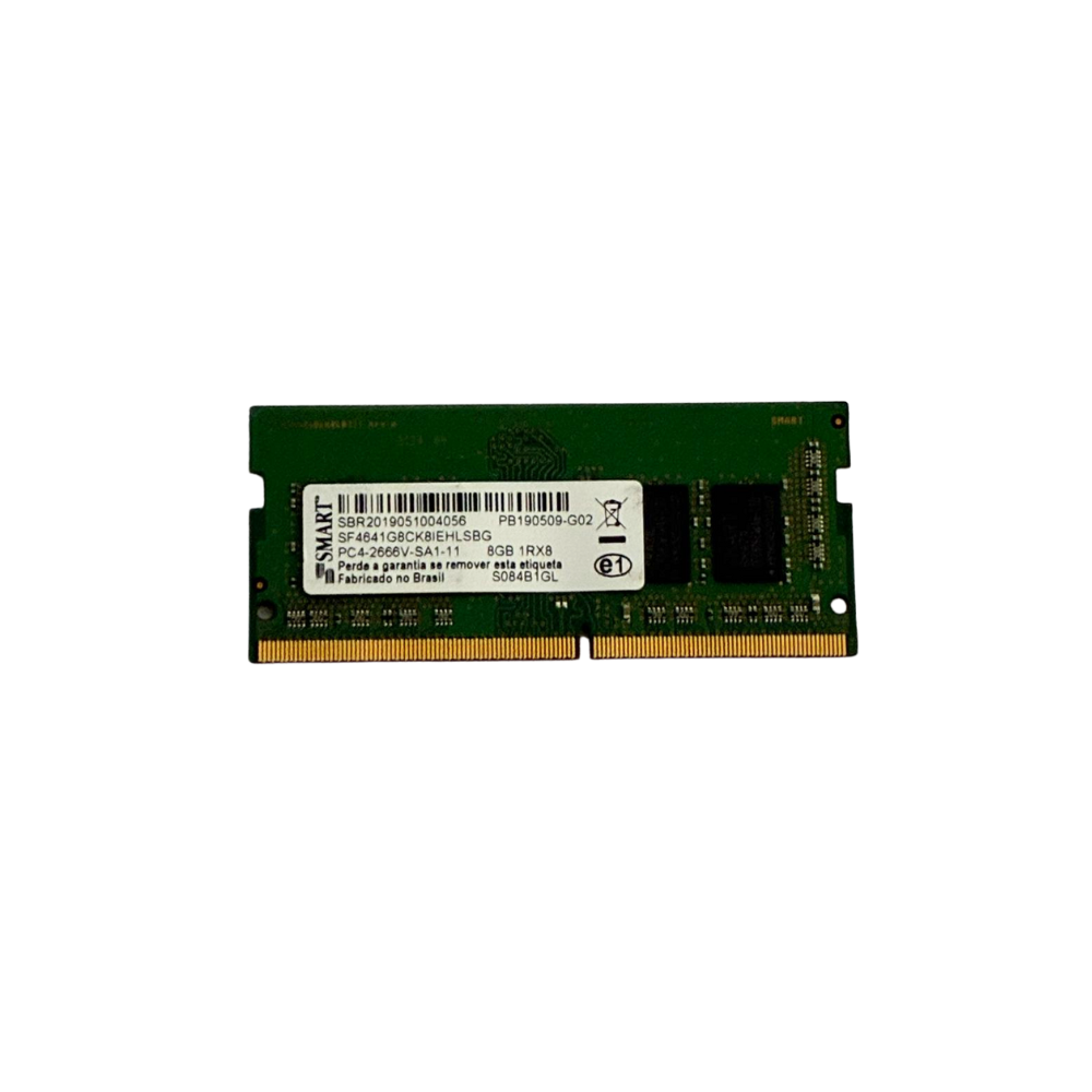Memória Ram para Notebook 8GB DDR4 3200MHz Smart - Seminova usado