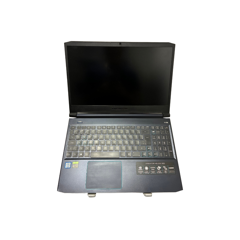 Notebook Gamer Acer Predator i7 9th, 16gb, SSD 256gb, HD 2tb, RTX 2060 6GB - Usado usado