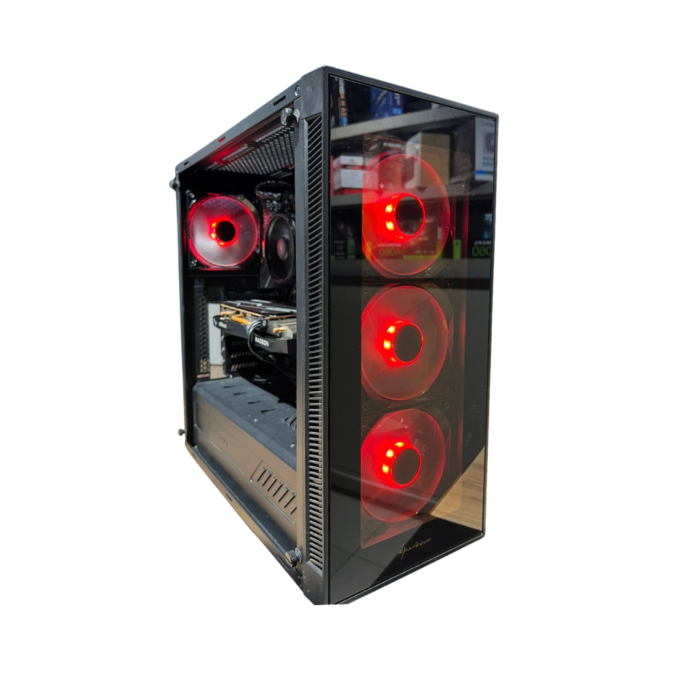 PC Gamer AMD Ryzen 5 3600X, 16GB RAM, SSD 500GB e HD 1TB, RX 6650 XT 8GB - PCGR53600X16GB500GB1TBRX6650XT usado