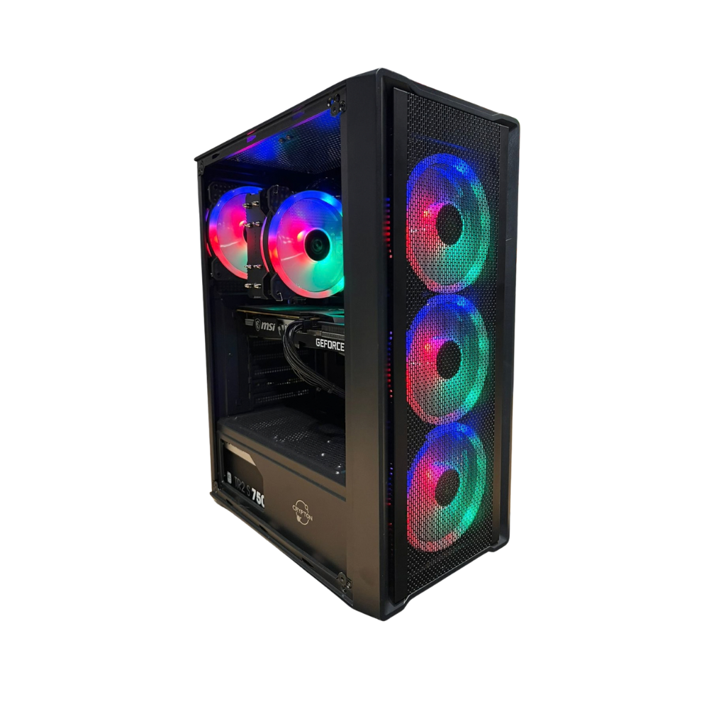 PC Gamer Intel Core i5-14600K, 32GB DDR4, SSD 1TB, RTX 3060 Ti 8GB, Fonte 750w, Gabinete Gamer - Usada usado