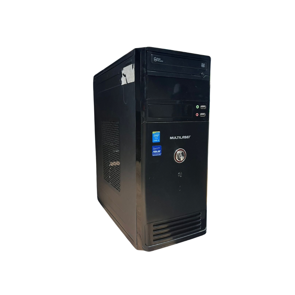 PC Office Intel Core i5-4690K, Placa Mãe Asus B85, 8GB DDR3, SSD 240GB - Usada