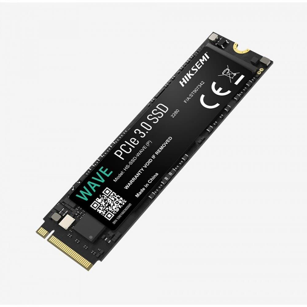 SSD 512GB Hiksemi Wave, NVMe M.2 2280, PCIe 3.0, L2230MB/s e G2000MB/s - HS-SSD-WAVE(P) 512G