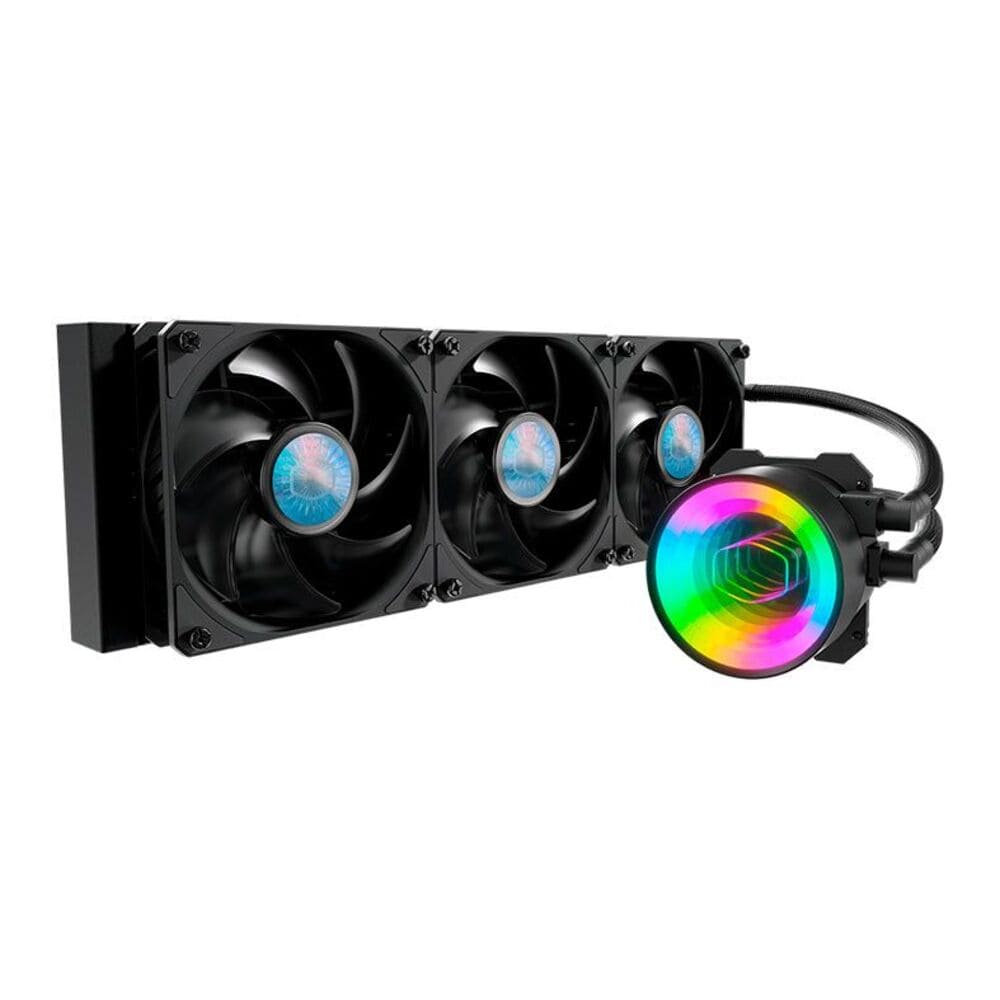 Water Cooler 360mm Cooler Master Masterliquid ML360 Mirror, ARGB, Intel LGA1700, AMD AM5, Preto - MLX-D36M-A18PK-R1 usado